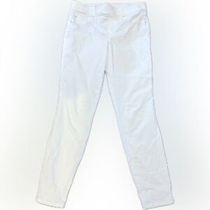 Spanx Pull On Skinny Jeans Size Large Women’s White